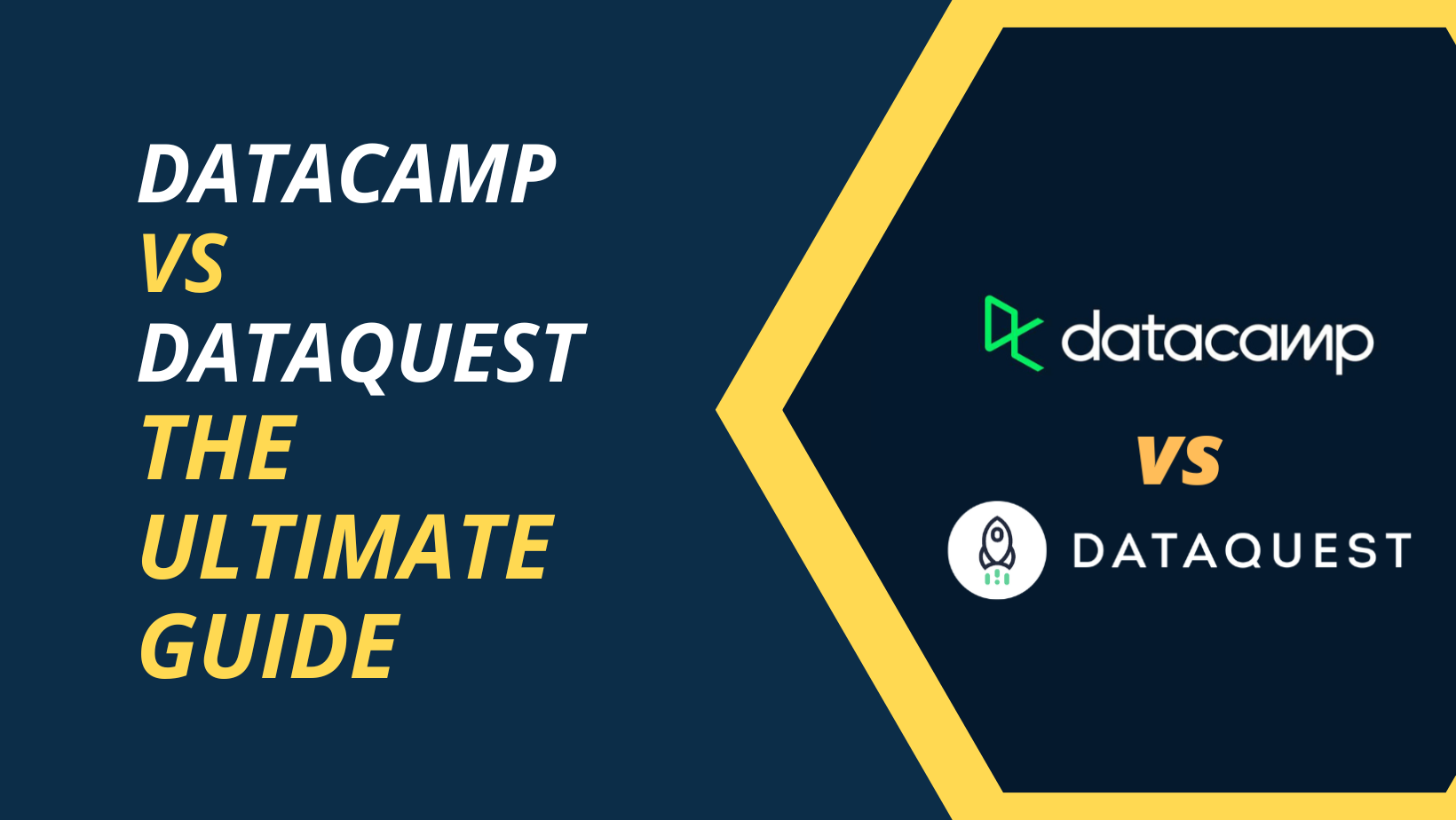 Datacamp vs Dataquest - Which one is better?